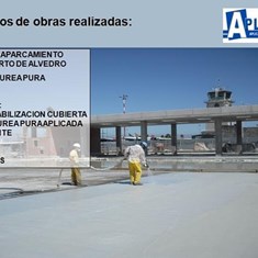 Cubierta Aparcamiento del Aeropuerto de Alvedro - La Coruña (Galicia)